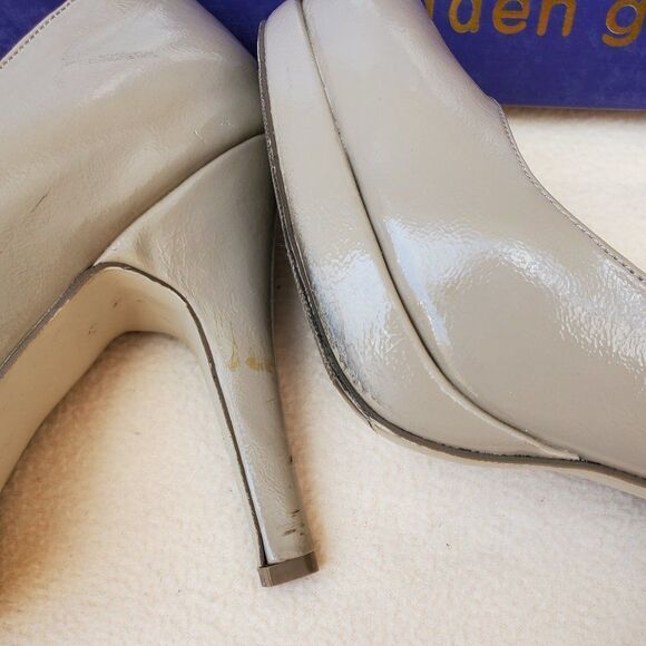 Madden Girl taupe patent heels - Picture 9 of 10